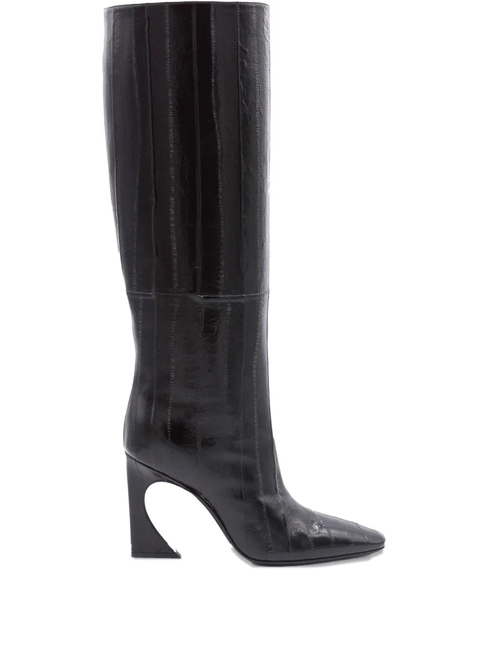Fendi 95mm Arco Boots In Black