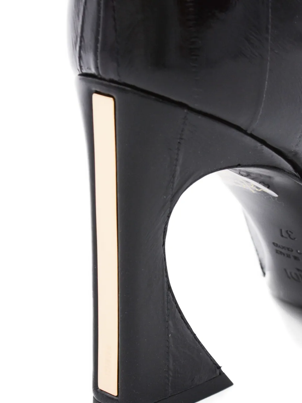 FENDI 95mm Arco boots Zwart