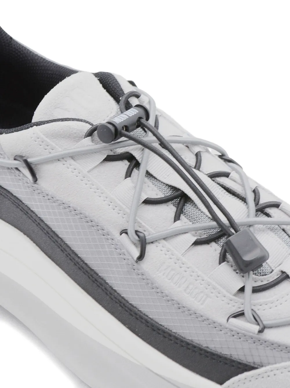 Moon Boot Drawstring-fastening Sneakers In Gray