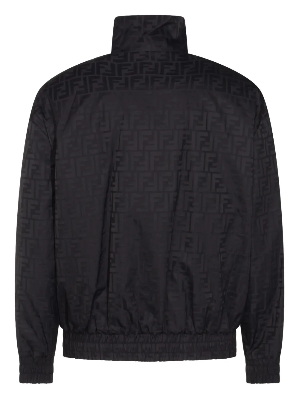 FENDI monogram-pattern bomber jacket | Black | Image 1