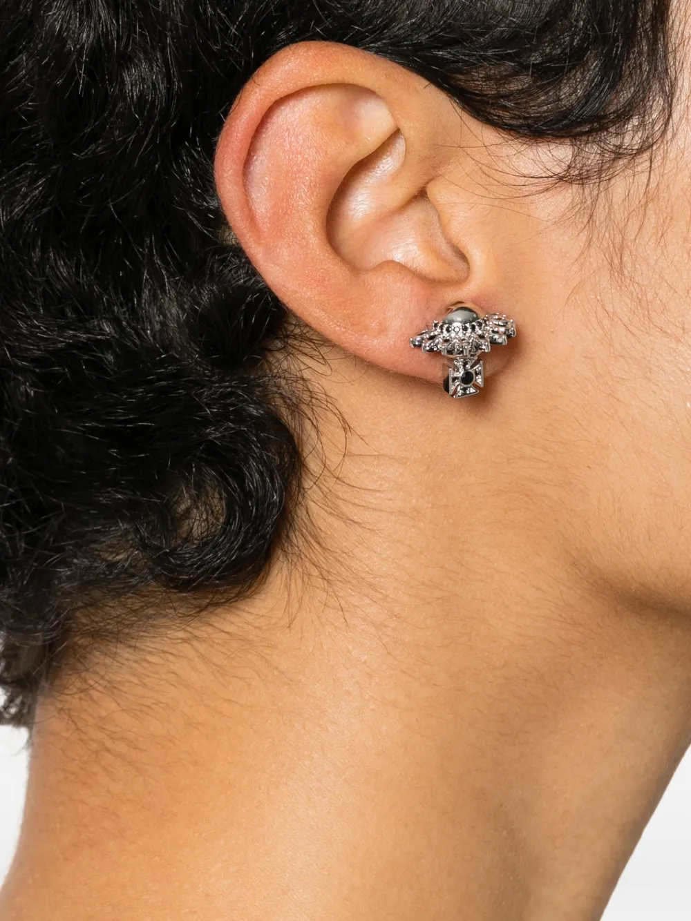 Vivienne Westwood Jordana Orb oorbellen - Zilver