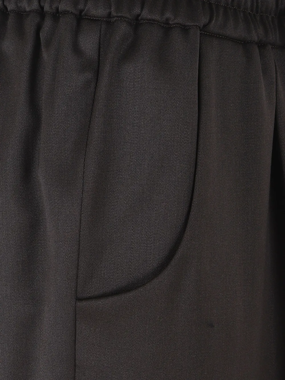 Kiton Drawstring-fastening Trousers In Black