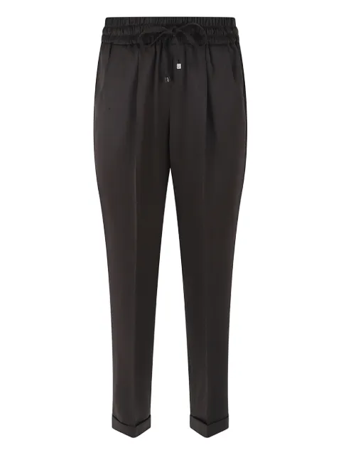 Kiton drawstring-fastening trousers