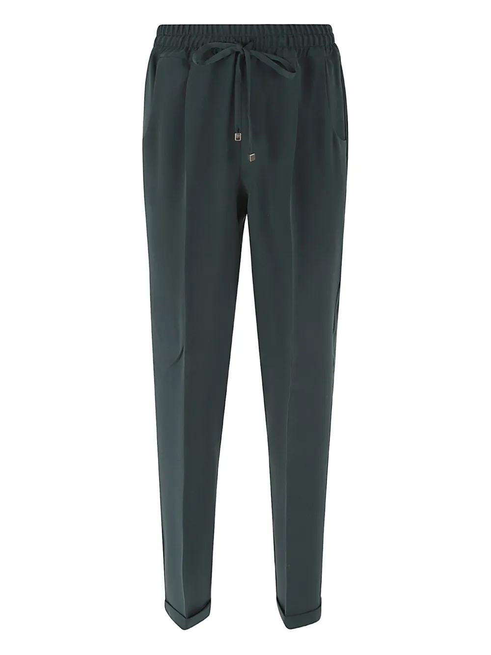 Kiton drawstring-fastening trousers | Green | Image 1