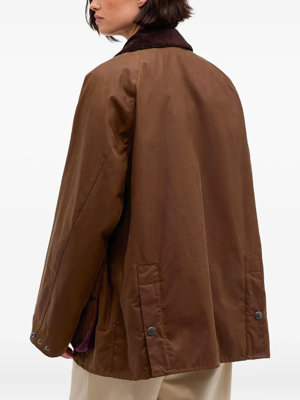 Paul Smith Ribfluwelen jack Bruin