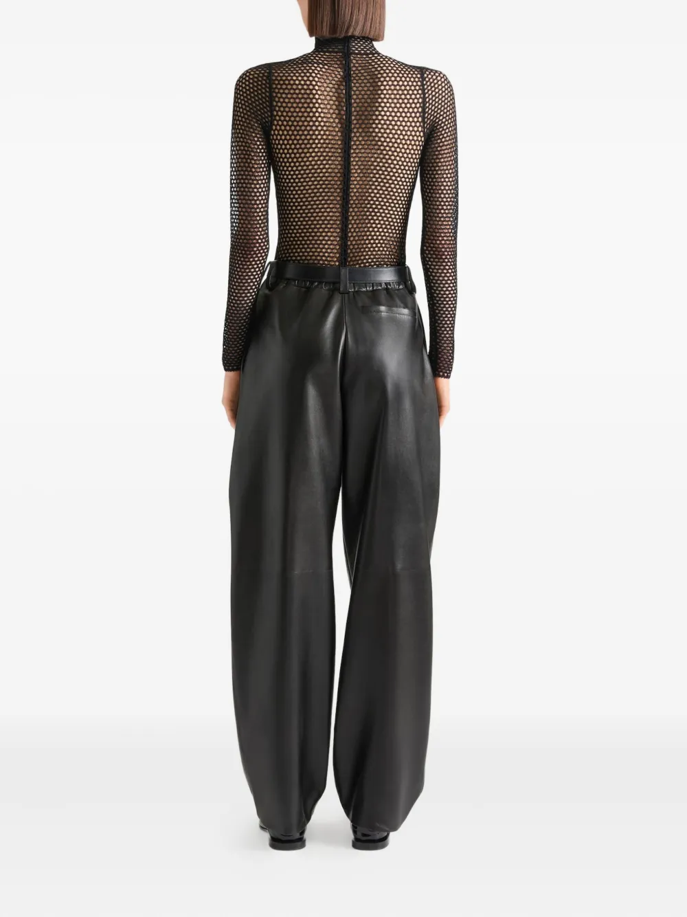 Givenchy Body met mesh en lange mouwen Zwart