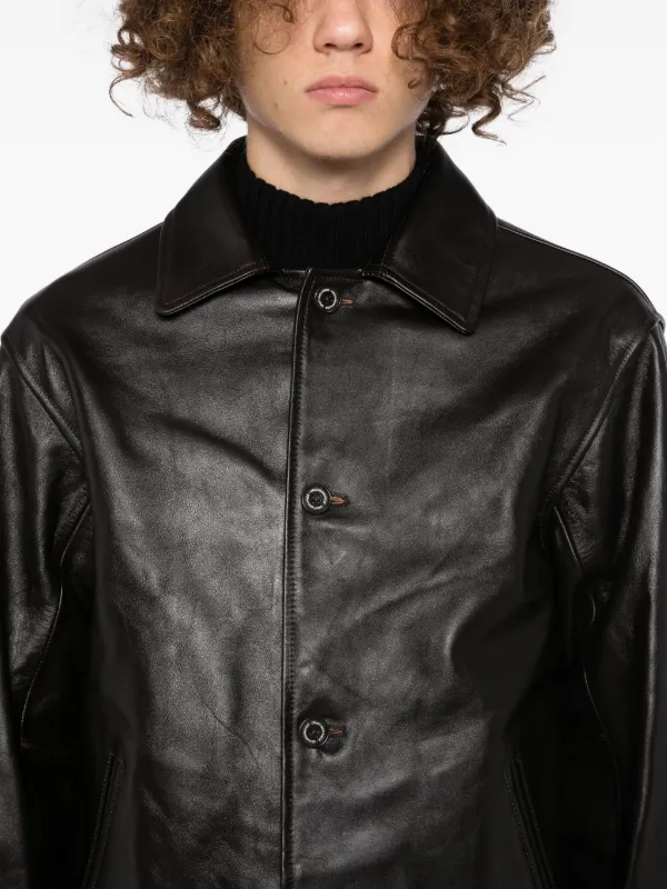 NEIGHBORHOOD レザージャケット Yohji Yamamoto × NEIGHBORHOOD A-2タイプレザージャケット 新作発売