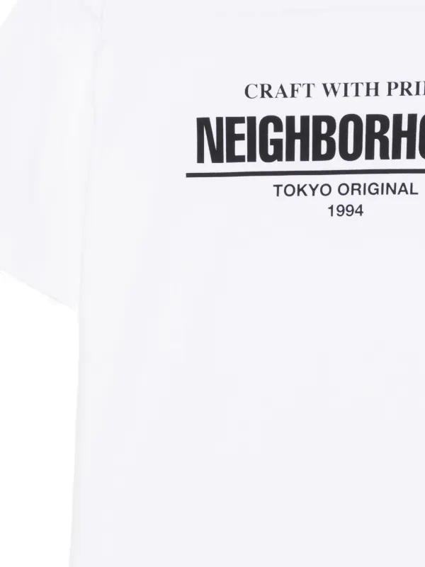 NEIGHBORHOOD Tシャツ ホワイト Neighborhood プリント Tシャツ | ホワイト | FARFETCH JP