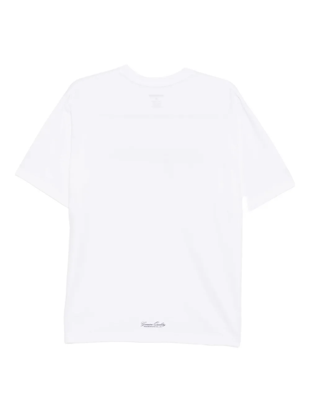 Neighborhood printed T-shirt - Wit