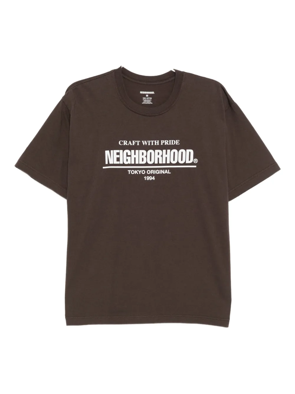 Neighborhood playera estampada | marrón | Image 1