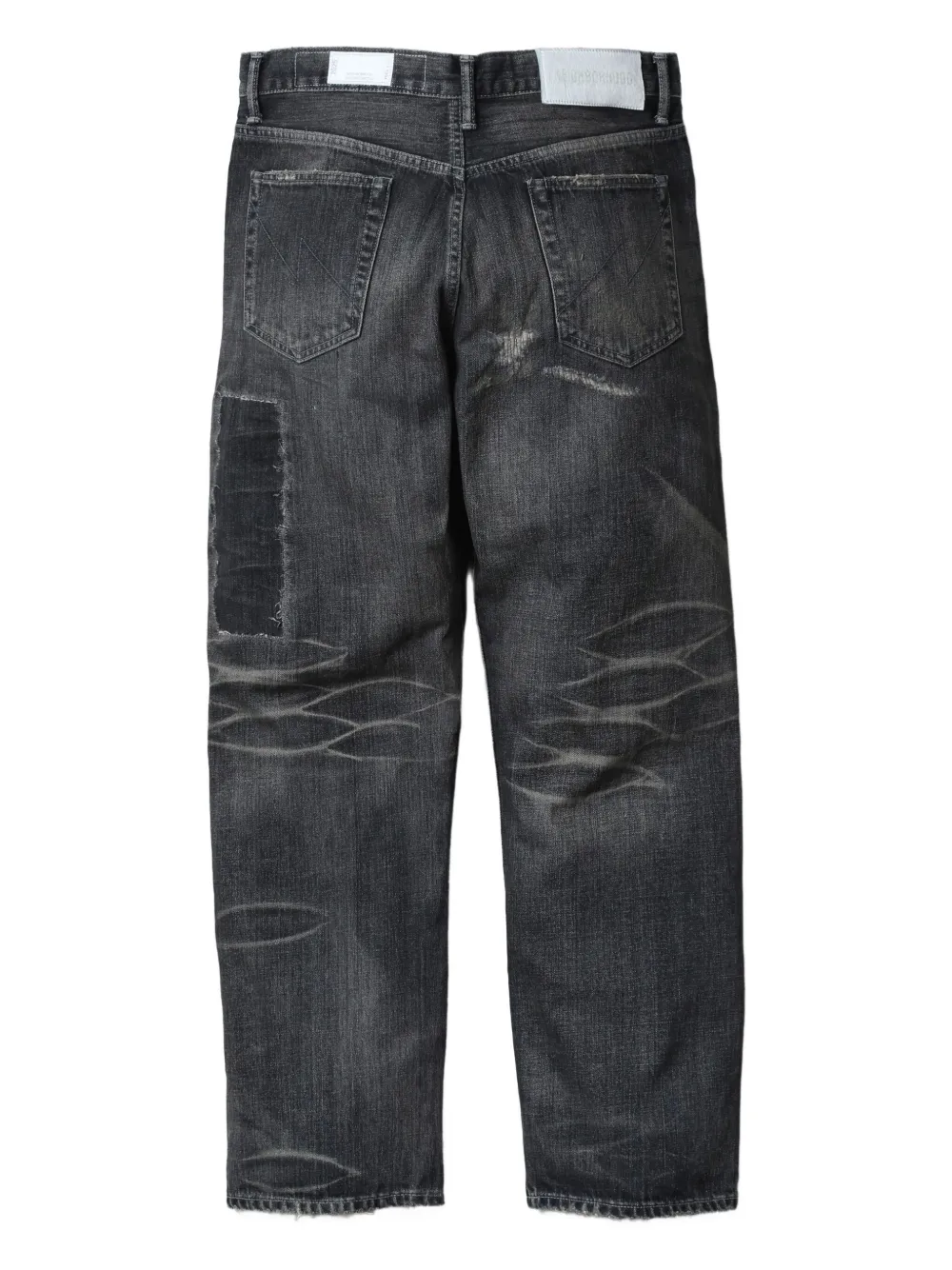 Neighborhood Savage Denim distressed jeans - Grijs