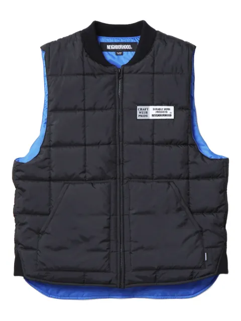 Neighborhood quilted zip gilet