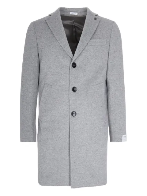 BRERAS MILANO single-breasted wool coat