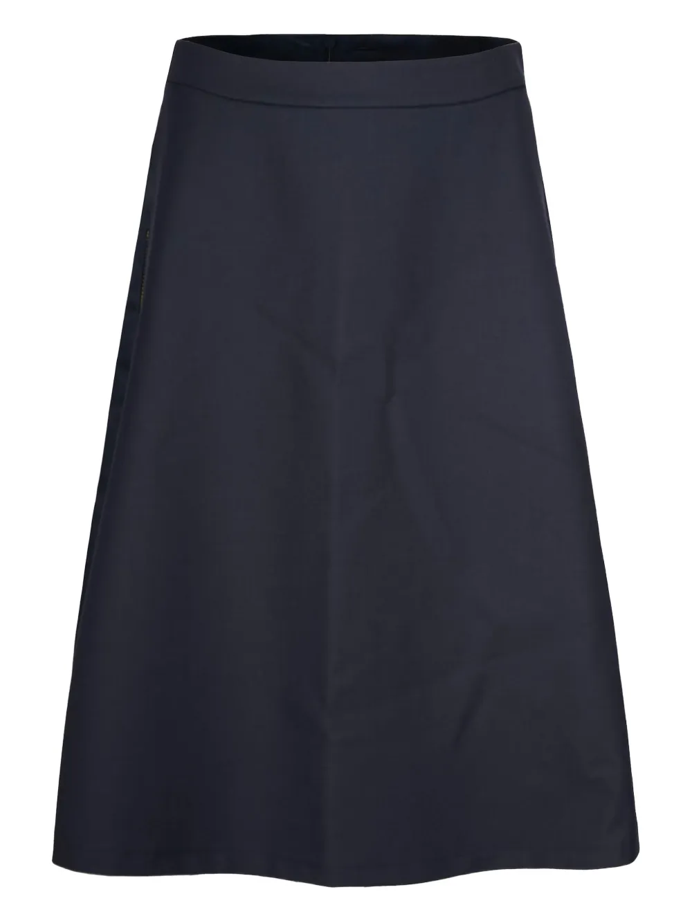 K-Way R&D zip-detailing midi skirt | azul | Image 1