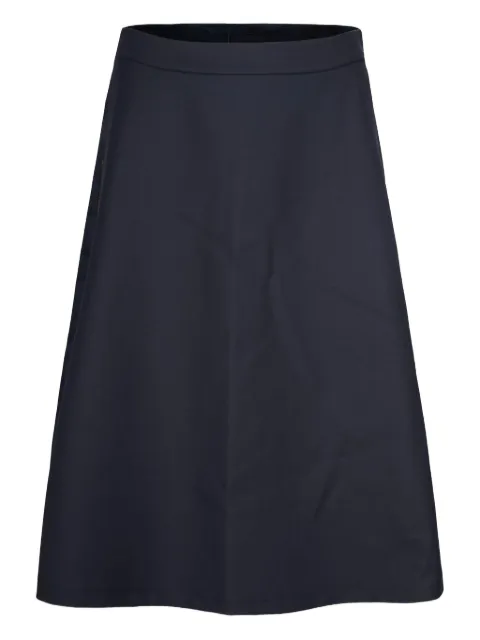 K-Way R&D zip-detailing midi skirt