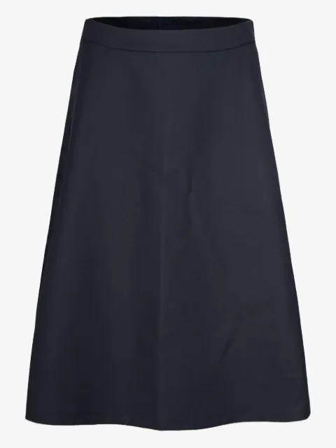 K-Way R&D zip-detailing midi skirt