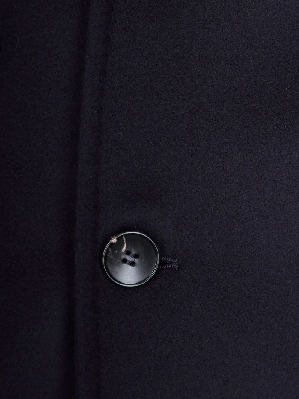 BRERAS MILANO Wollen jas met dubbele rij knopen Blauw