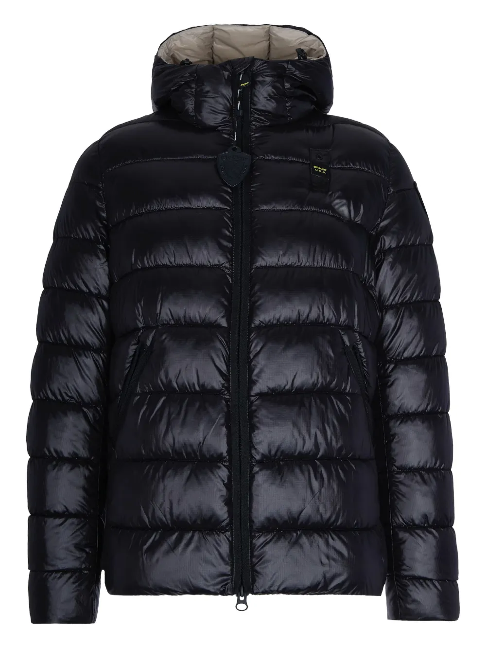 Blauer Adams Padded Jacket In Black