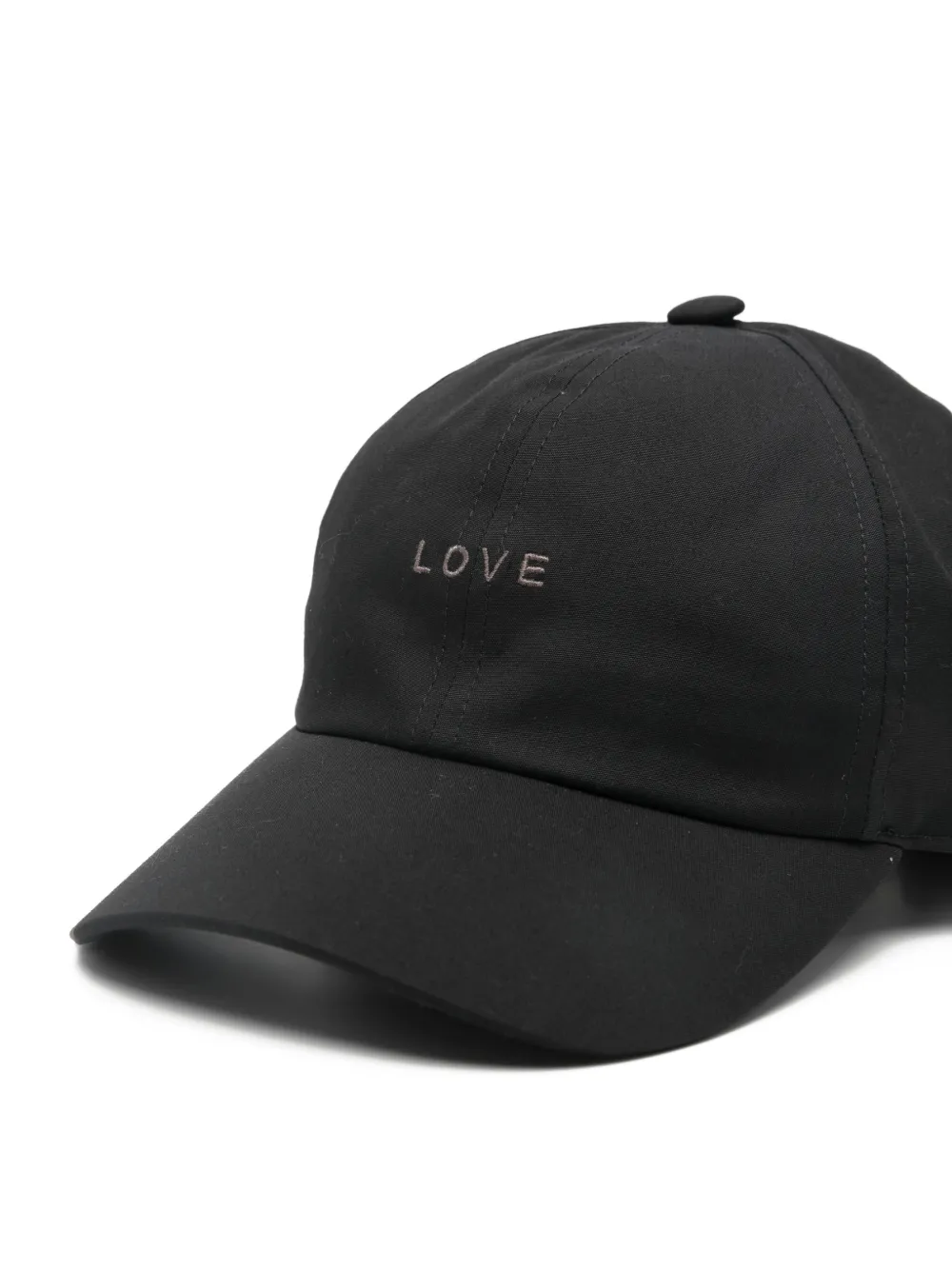 Rick Owens Honkbalpet Zwart