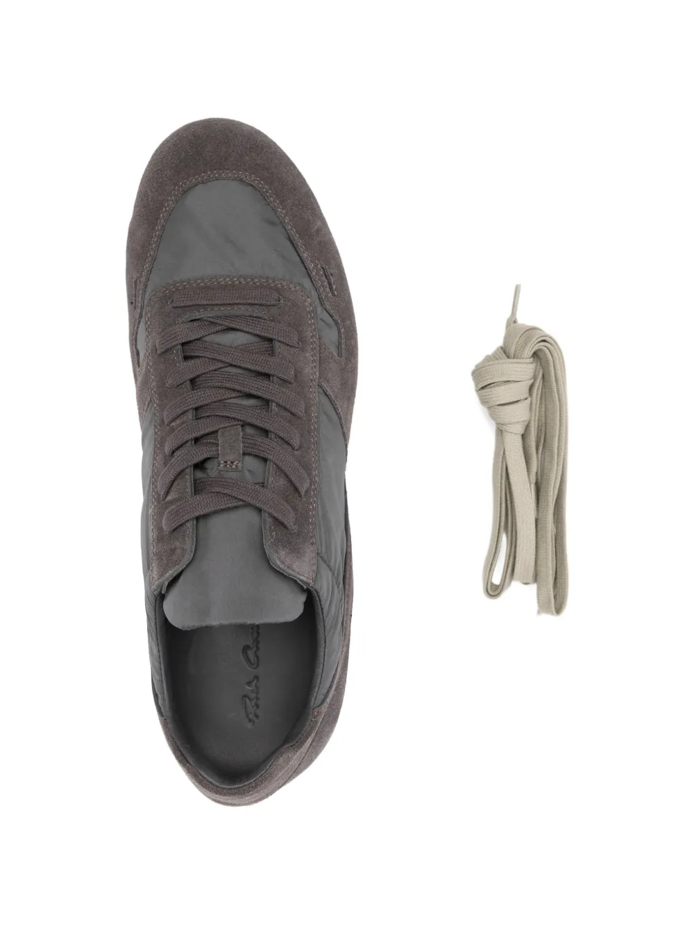 Rick Owens Minimal Sneaks lace-up sneakers Grijs