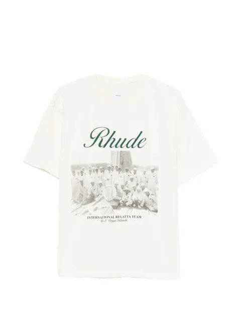 RHUDE script graphic T-shirt