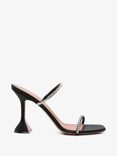 Amina Muaddi Gilda crystal-embellishment sandals