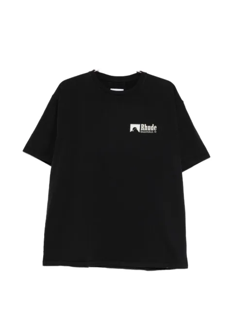 RHUDE racing graphic T-shirt