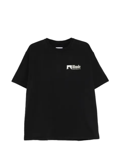 RHUDE racing graphic T-shirt