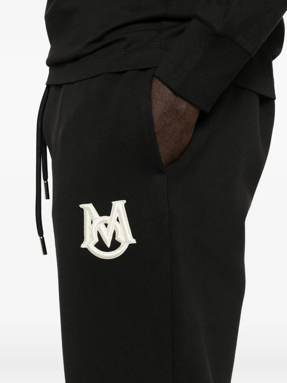 Moncler Trainingsbroek met logo Zwart