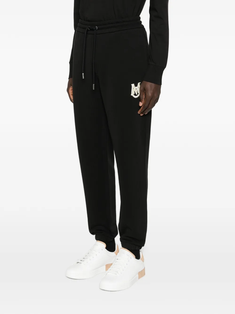 Moncler Trainingsbroek met logo Zwart