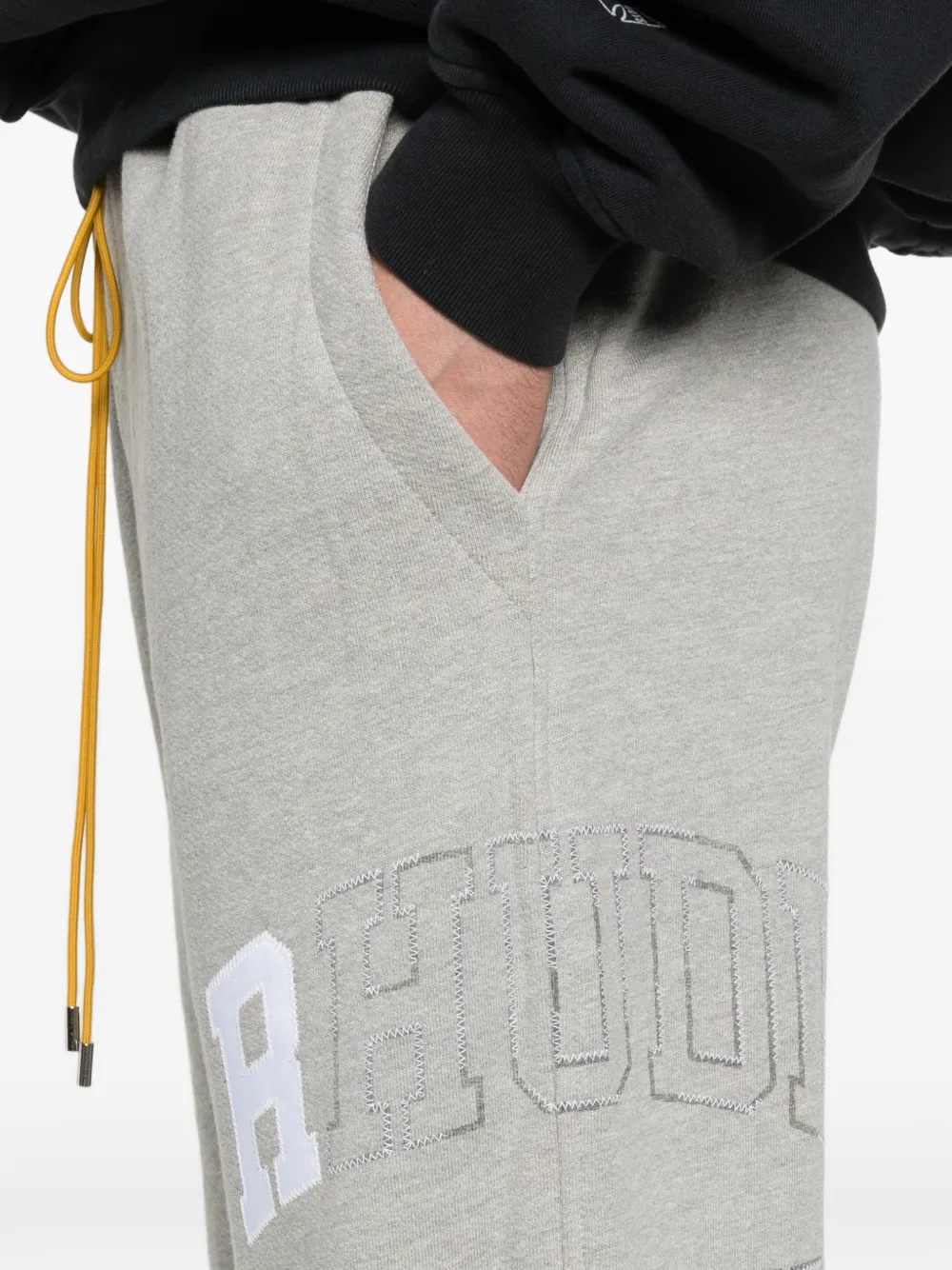 RHUDE Trainingsbroek met trekkoord Grijs