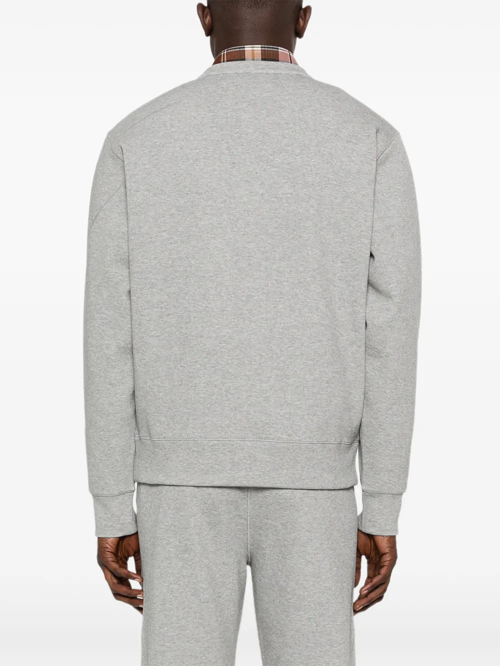 Moncler Sweater met logopatch Grijs
