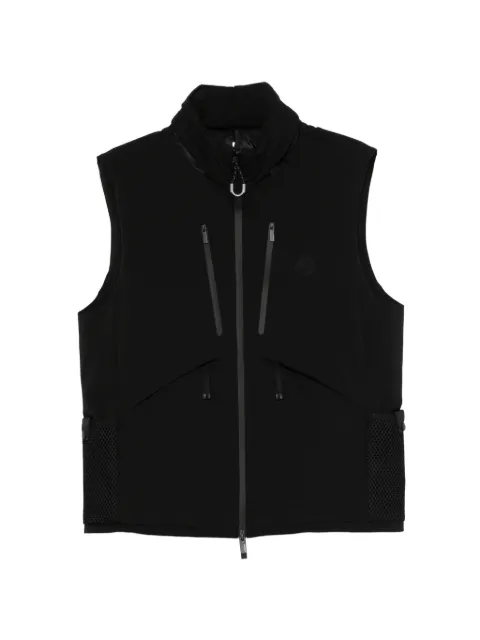 Moncler chaleco micro con cierre