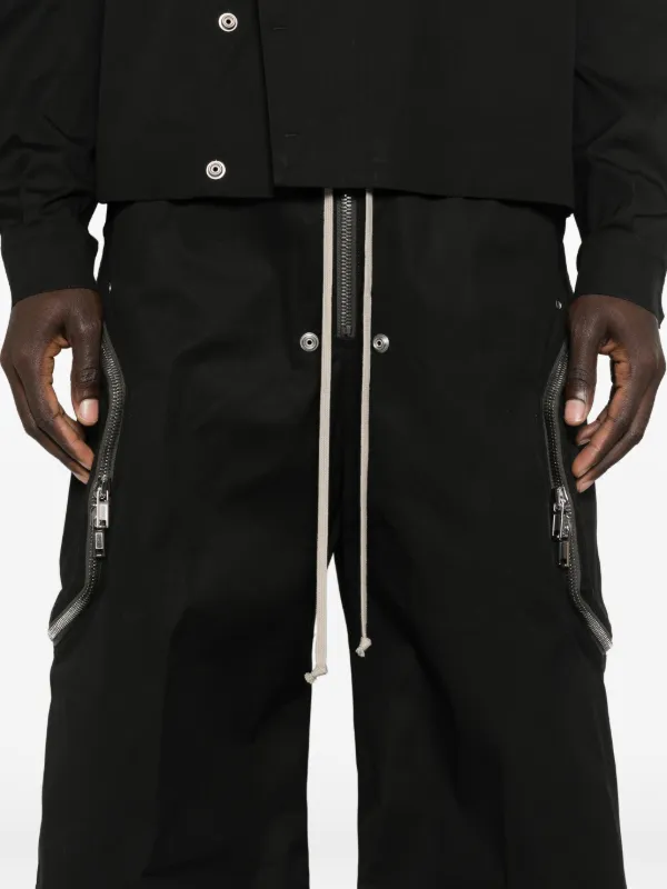 Rick Owens Calça Flare | Preto | FARFETCH BR