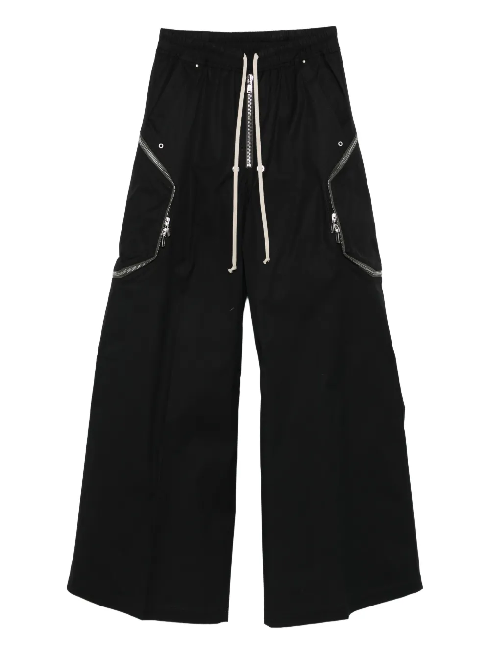 Rick Owens flared heizer trousers | 黑色 | Image 1