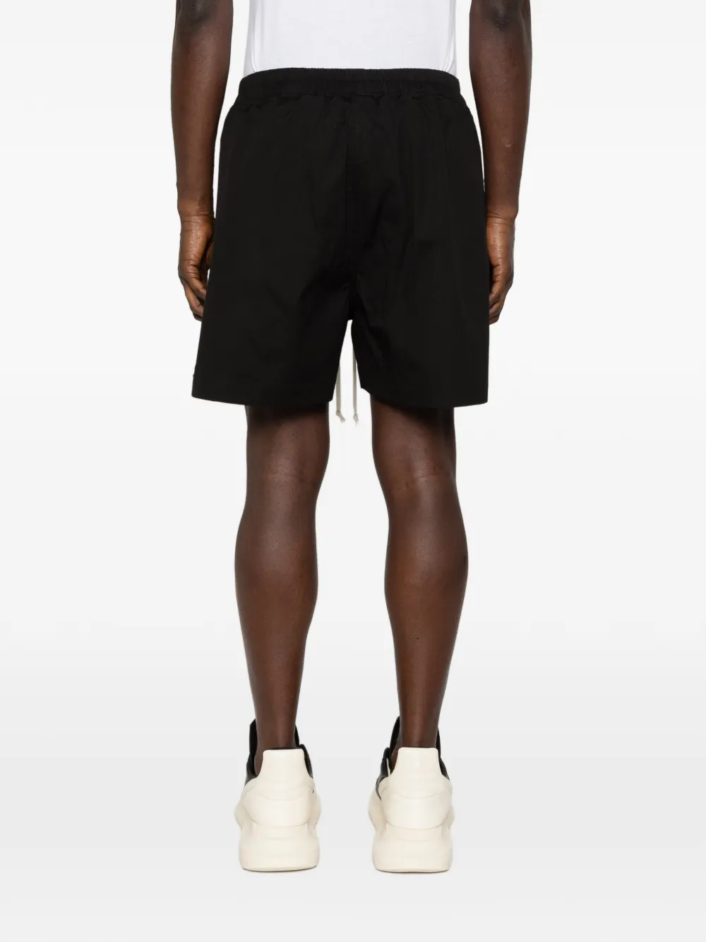 Rick Owens Bela shorts met trekkoord en rits Zwart
