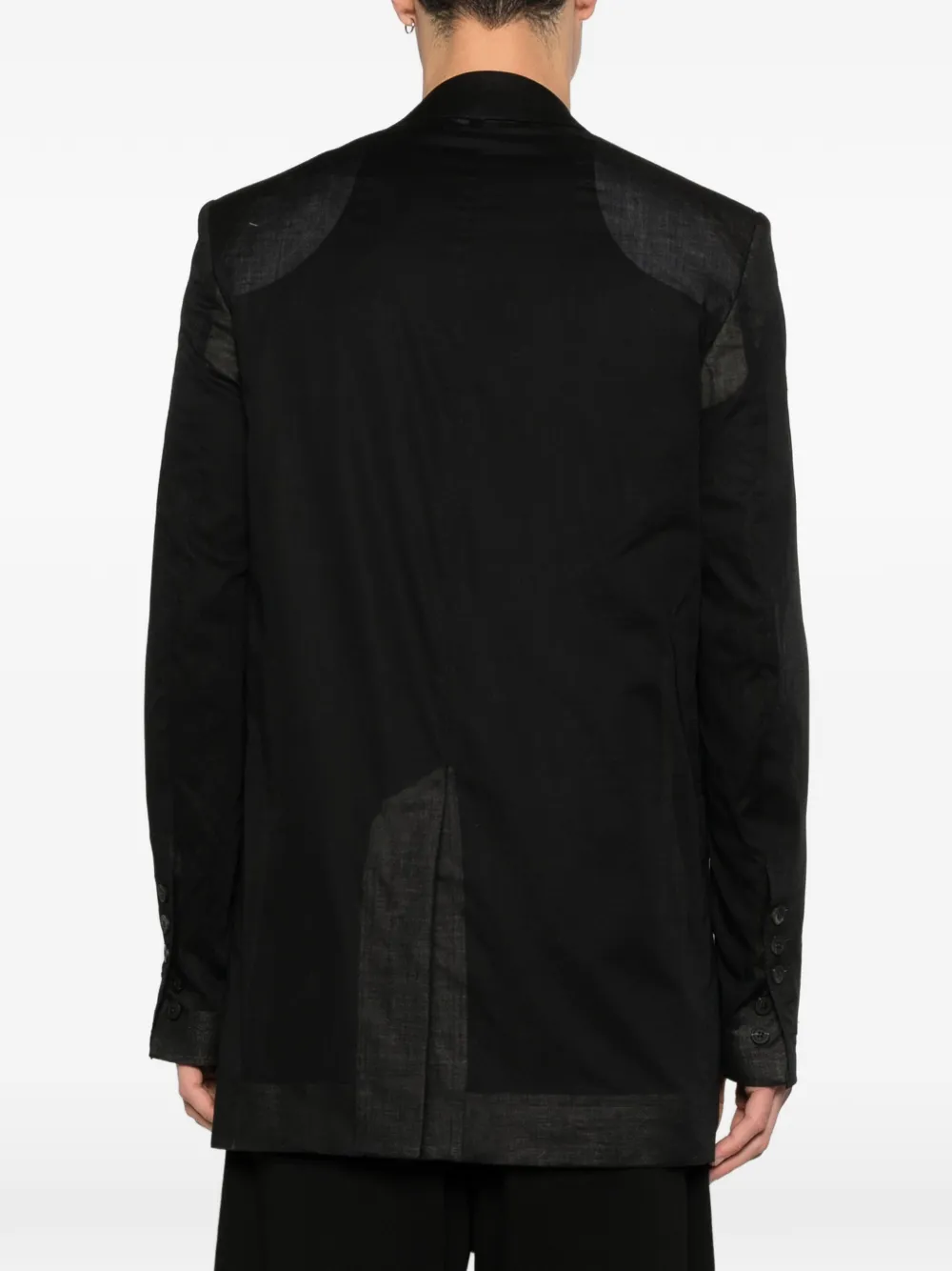 Rick Owens Concordian blazer Zwart