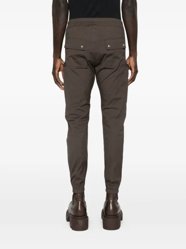 国内正規品　25SS Rick Owens BAUHAUS CARGO 【46】 Bauhaus leather cargo pants in black - Rick Owens | Mytheresa