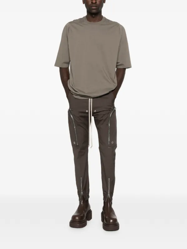 Rick Owens Bauhaus Zip Cargo Pants | Brown | FARFETCH