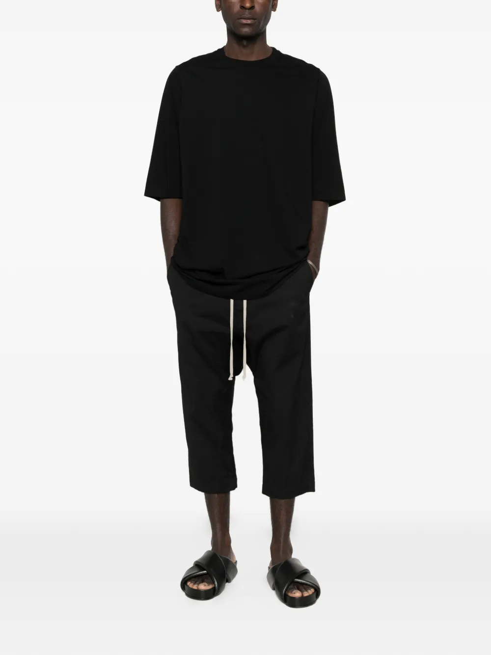Rick Owens short-sleeve T-shirt - Zwart