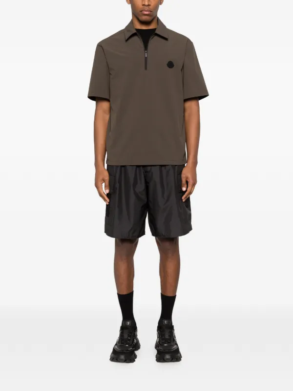 モンクレール　カーゴショートパンツ サイズ48 Moncler カーゴショーツ | ブラック | FARFETCH JP