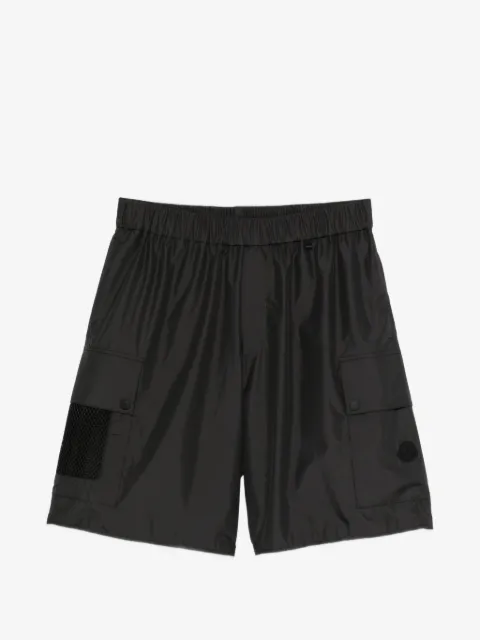 Moncler Cargo-Shorts mit Logo-Patch