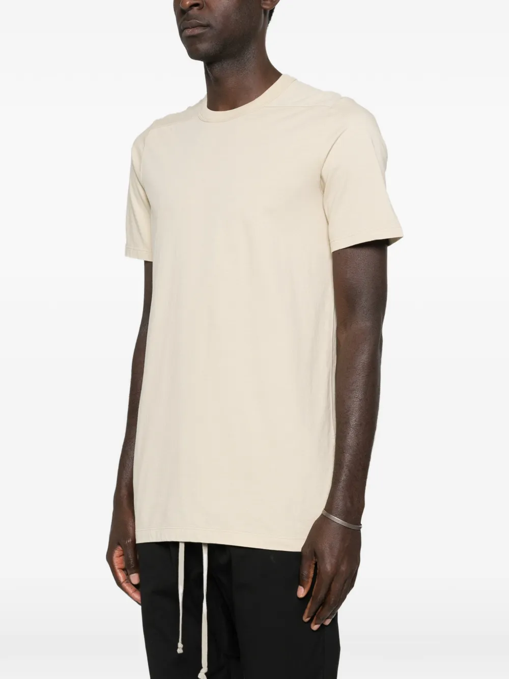 Rick Owens T-shirt met ronde hals Beige