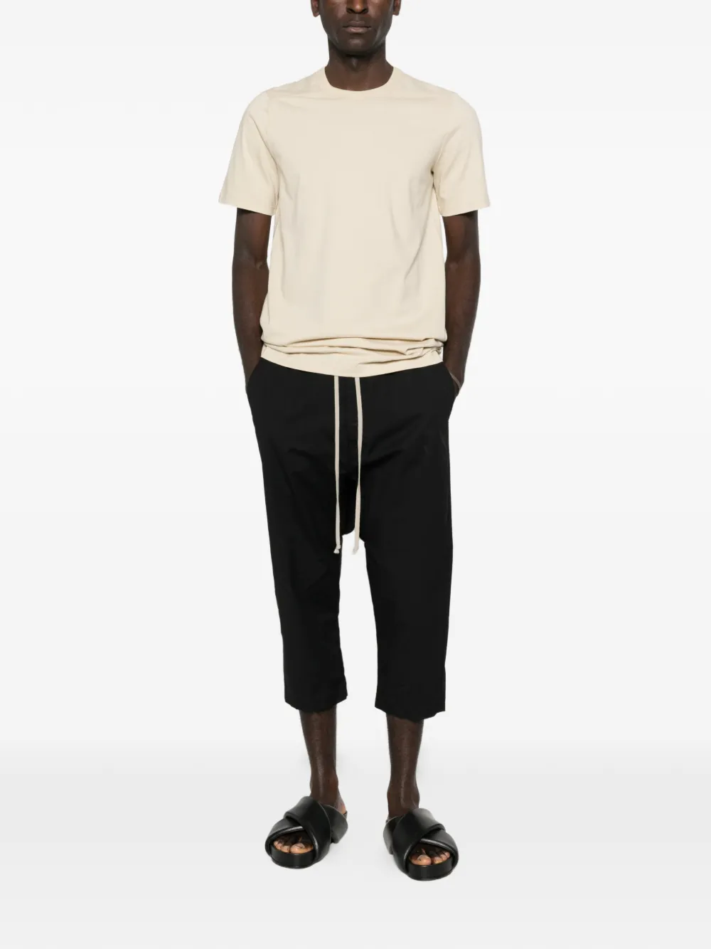 Rick Owens short-sleeved T-shirt - Beige