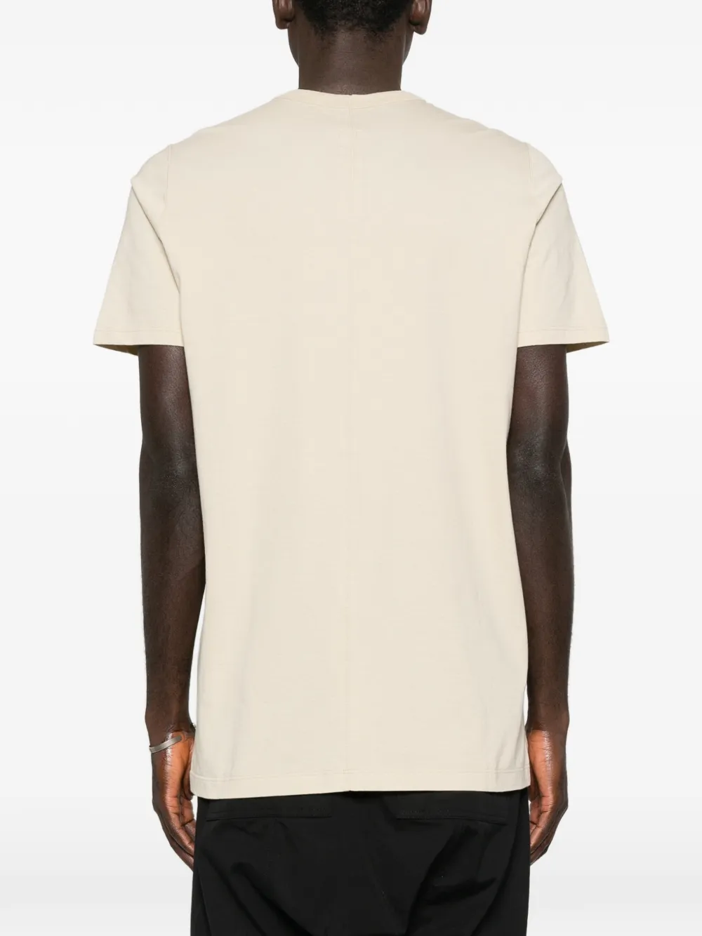Rick Owens T-shirt met ronde hals Beige