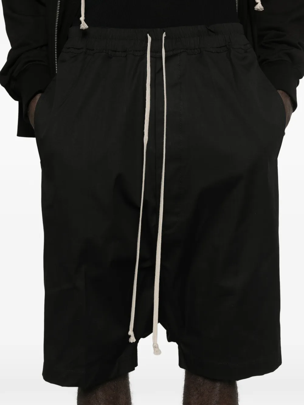 Rick Owens Shorts met trekkoord Zwart