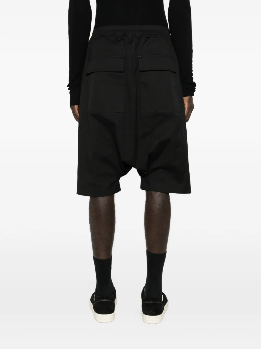 Rick Owens Shorts met trekkoord Zwart