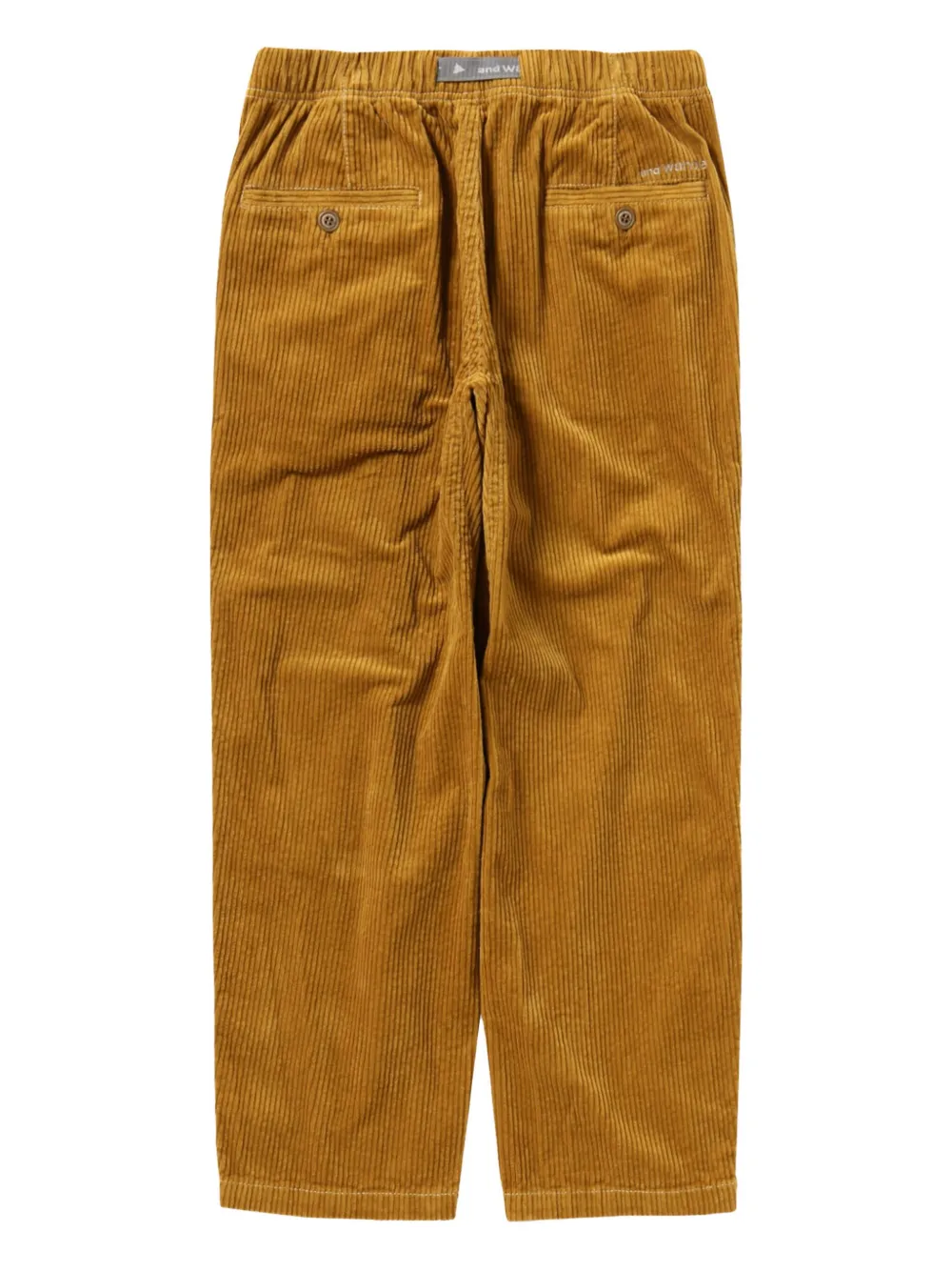 and Wander corduroy trousers | Pantalones rectos y con corte regular | Image 2
