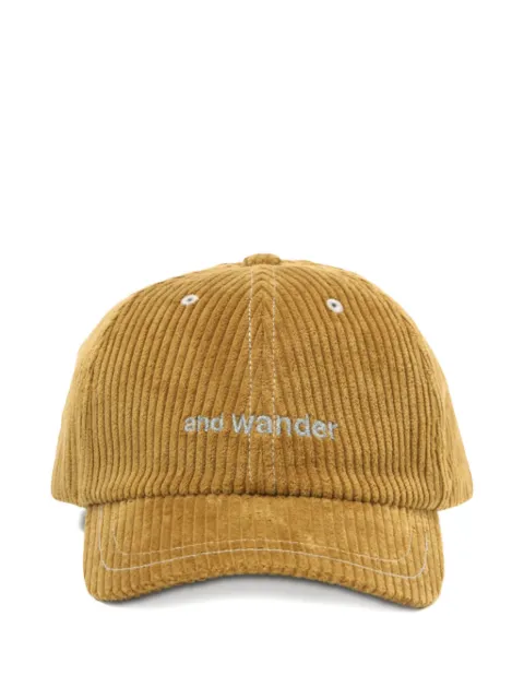 and Wander corduroy hat