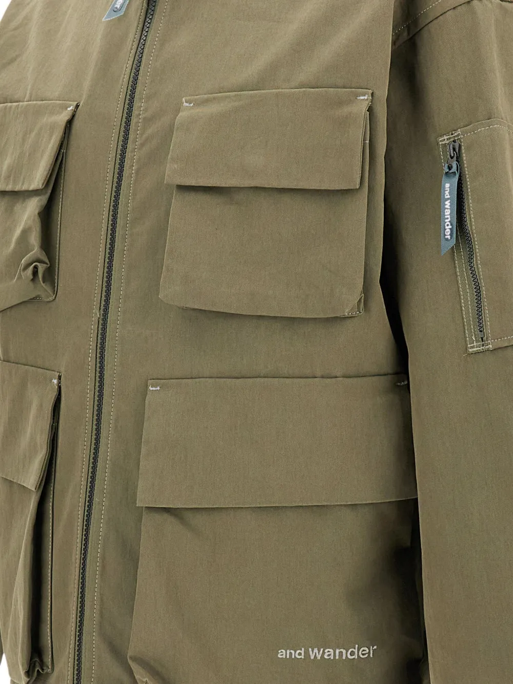 and Wander Jack met klepzakken en rits Groen